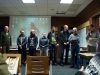 Группа исследователей большого подорлика в Бебжанском НП