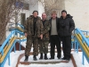 Meeting friends. Left to right: V. Vetrov, S. Domashevsky, N. Arsievich, M. Gavrilyuk