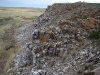 Rocky outcrops - nesting sites of birds of prey 