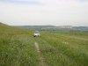 Landscape of the Crimean foothills