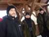 Все собрались на смотровой вышке