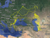 Переміщення грифа Джуранлі в 2022. Джерело - greenbalkans.org
