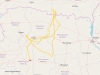 Початок міграційних переміщень великого підорлика Blond (джерело - www.birdmap)