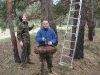 Handle on the basket will be removed only when installing the nest
