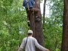 Sergey Gashchak began ascending the White-tailed Eagle’s nest