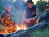 Rest at the evening fire