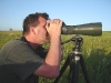 Viewing the Saker's hunting biotopes