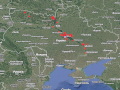 Охоплення гніздових територій орлана-білохвоста у ході моніторингу гніздової популяції в Україні в 2025 році