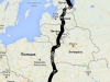 Міграційний шлях скопи Helena восени 2014 року - на тривалий час вона зупинялася на Заході України поблизу Польщі. Джерело: https://www.luomus.fi/en