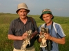 В експедиції по дослідженню балабана, з В. Вєтровим (праворуч) (Крим, 2011)