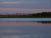 Озеро Сомино в вечірніх променях сонця